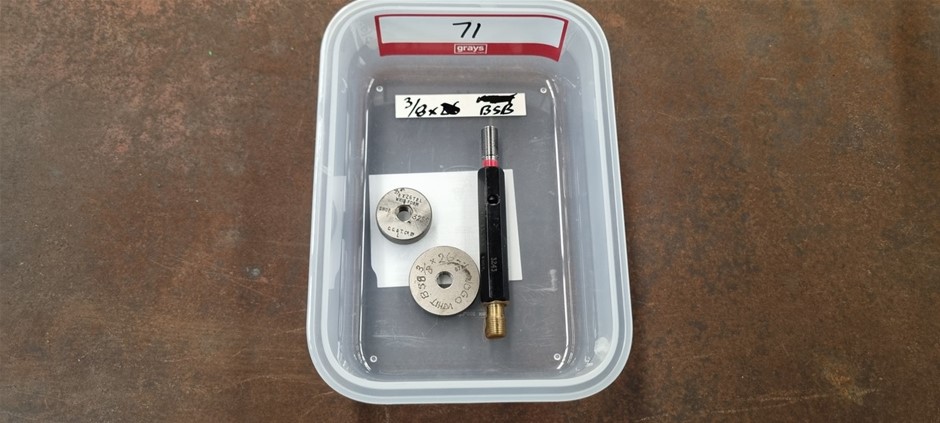 Thread Gauge 3/8 x 26 BSB