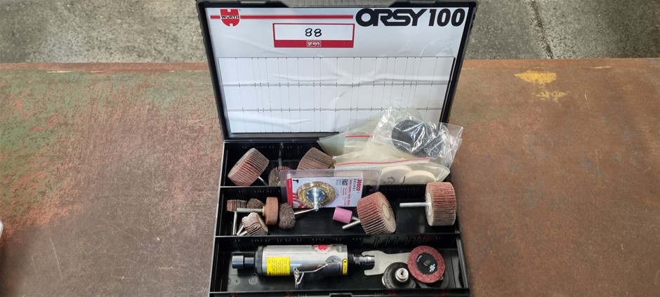 Wurth Air Die Grinder Kit and Consumables