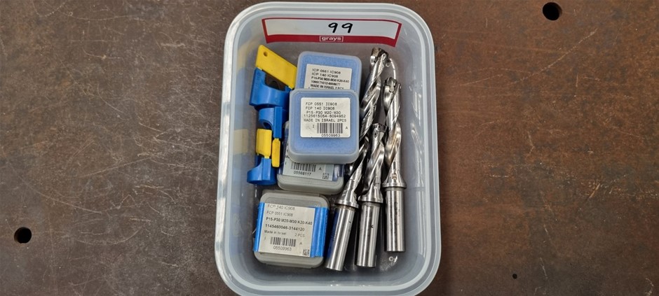 Iscar 14 mm Series Drill DCN and Inserts