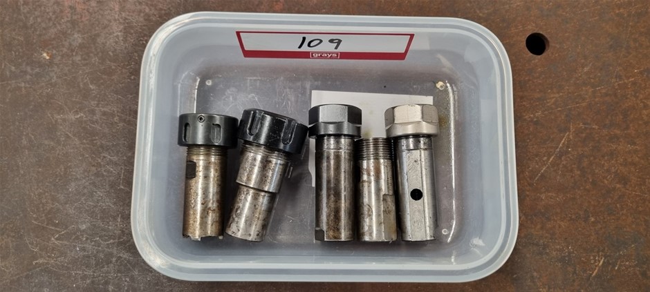 ER 20 and 25 Collet Holders Shaft