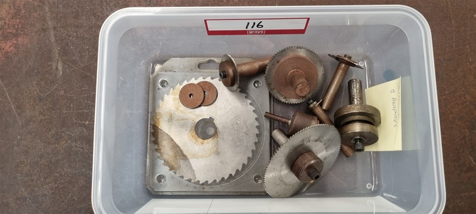 Slitting Saws and Shafts to Suit