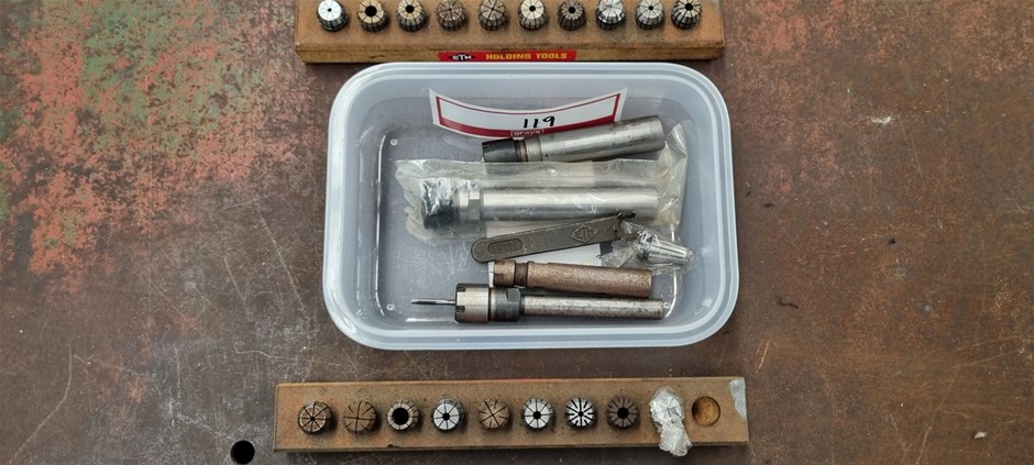 Small ER 16 Collet Chucks and Collets
