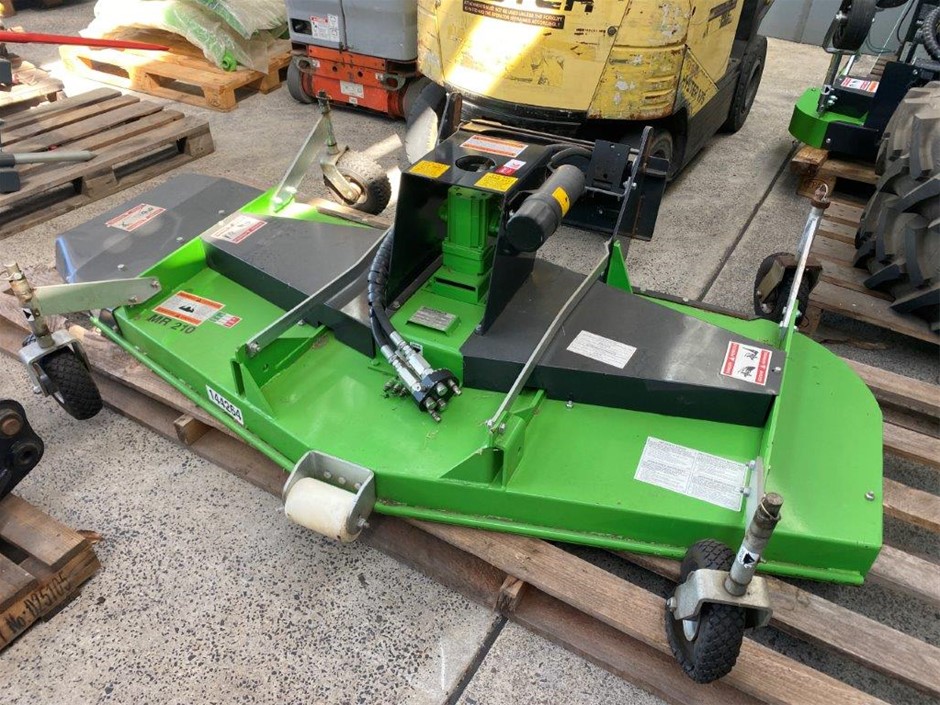 Unused 2021 Muratori Mini Loader Hydraulic Finishing Mower Deck Attachment