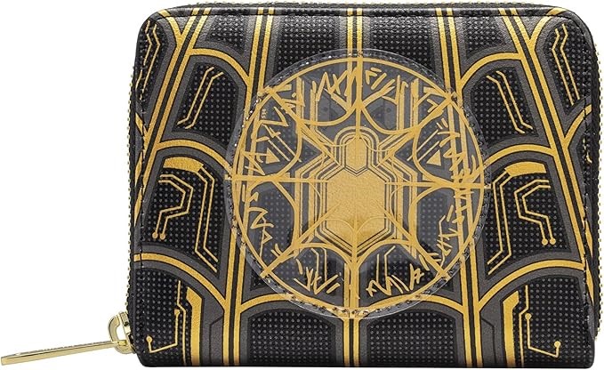 LOUNGEFLY Marvel NO Way Home Spiderman Cosplay Wallet, Multicolor, (MVWA016