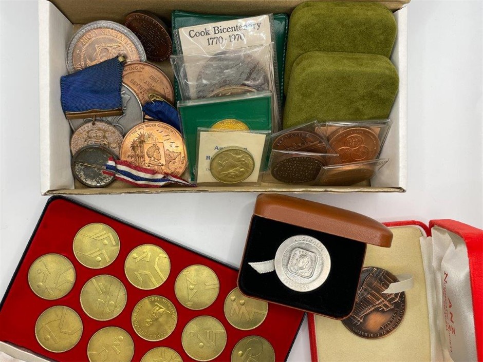 Approx. 23 x Asstd Commemorative Medals, Mostly AU, some NZ c. 1900s