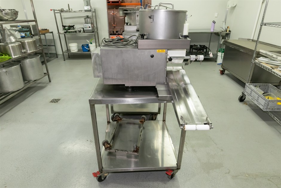 Deightion Formatic Food Forming Machine with Mobile Bench