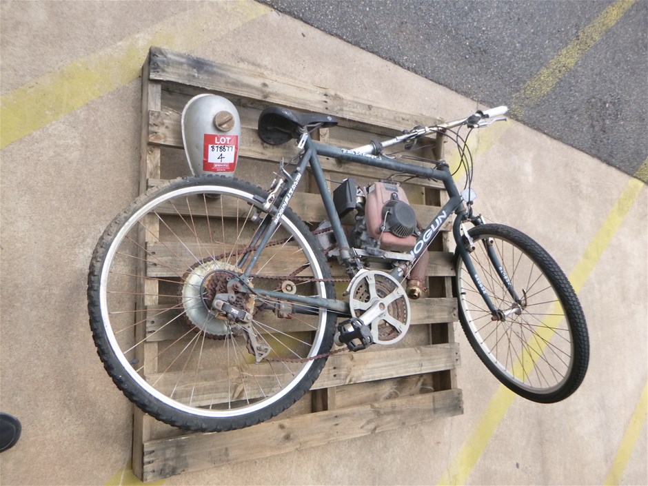 <p>Motorized Push Bike </p>