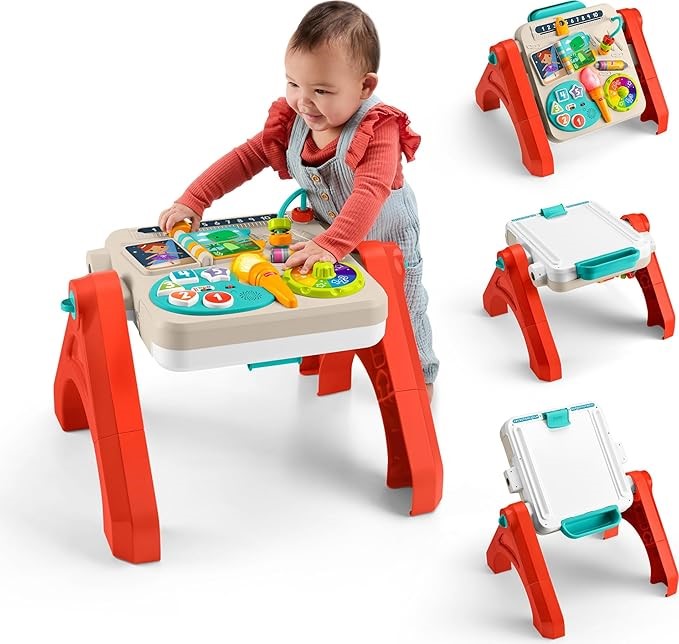 FISHER-PRICE Laugh & Learn 4-in-1 Activity Table & Easel.