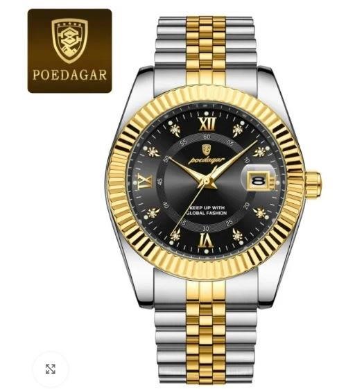 High Quality Simulated Diamond Men's Quartz Watch