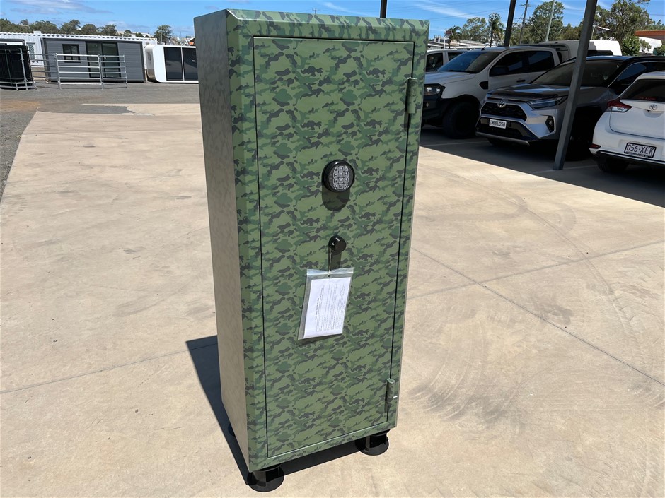 Heavy Duty Gun Safe – Camo (Unused)