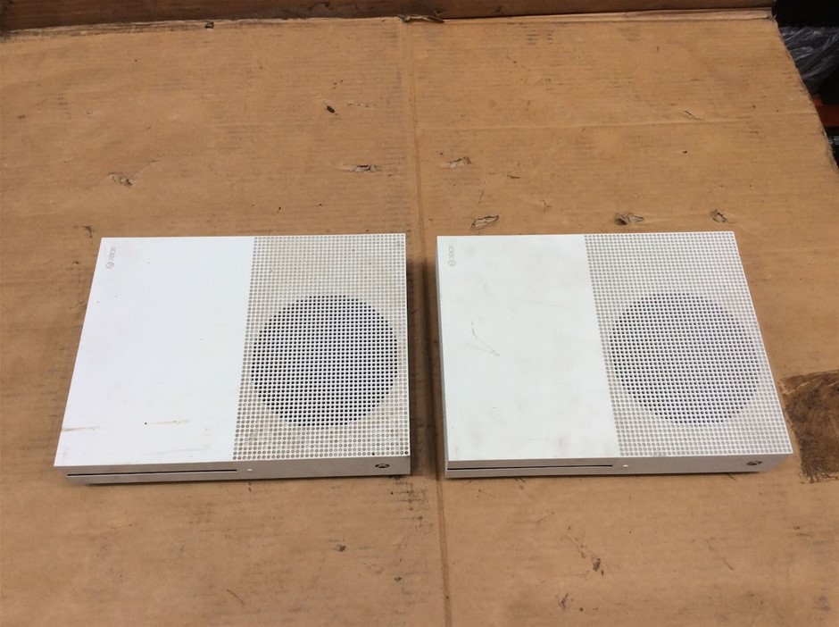 Microsoft Xbox One S Gaming Console (Lot of 2)