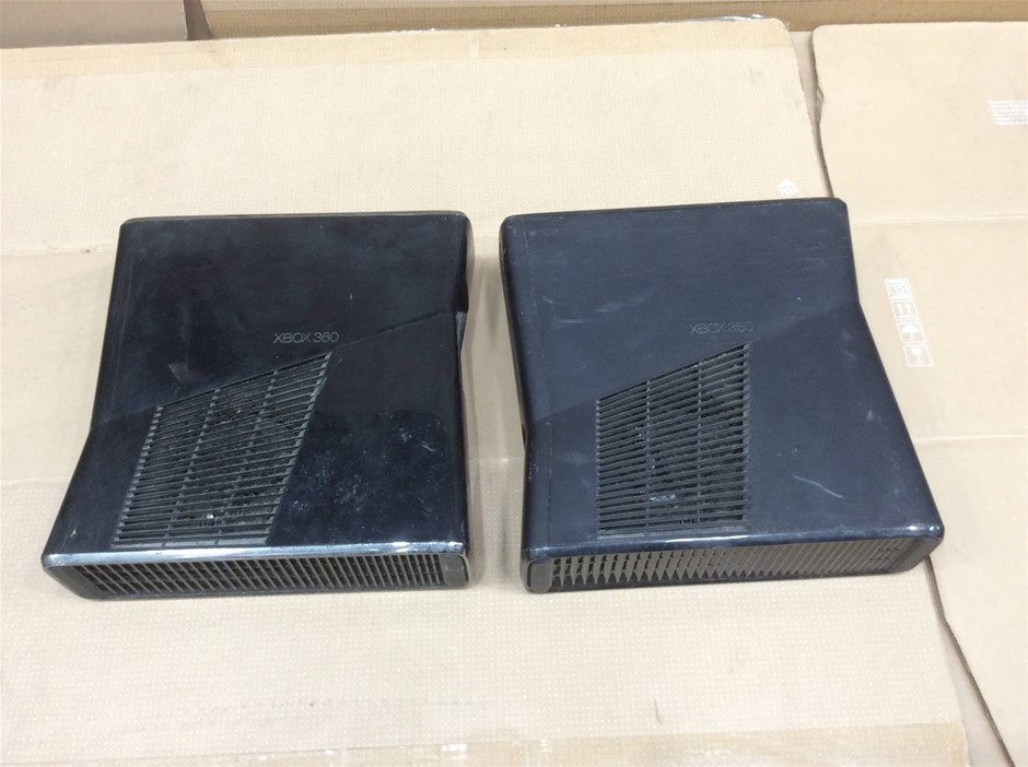 Microsoft Xbox 360 S 1439 Game Console (Lot of 2)