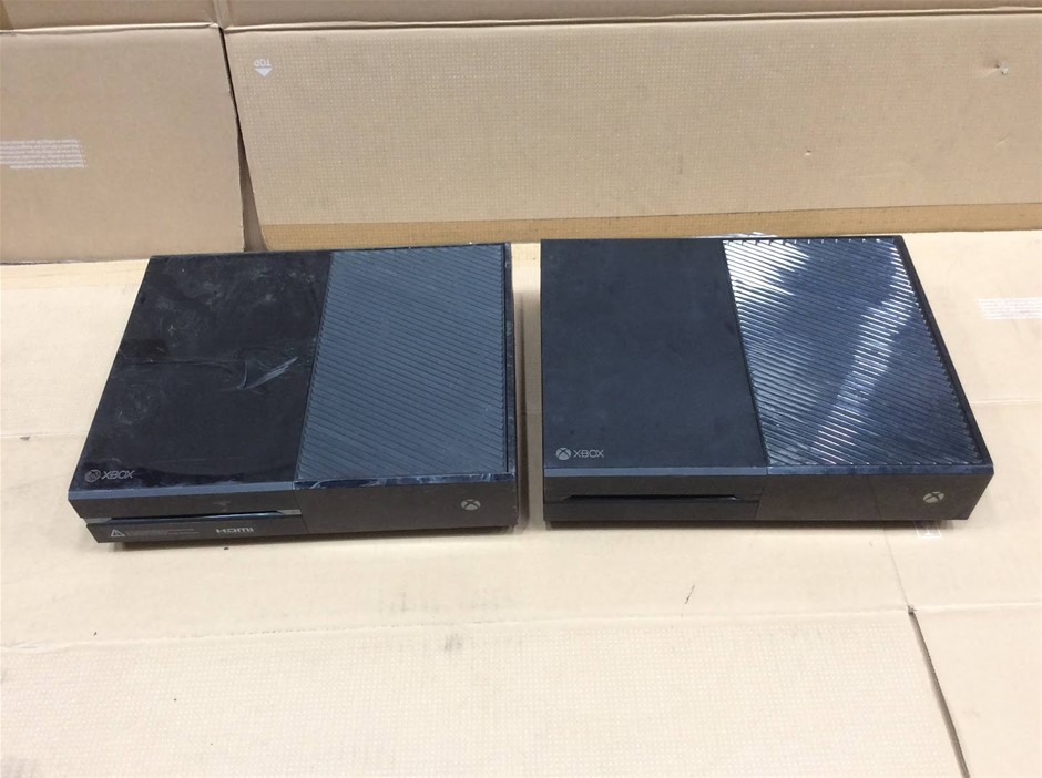 Microsoft Xbox One Console Model 1540 (Lot of 2)