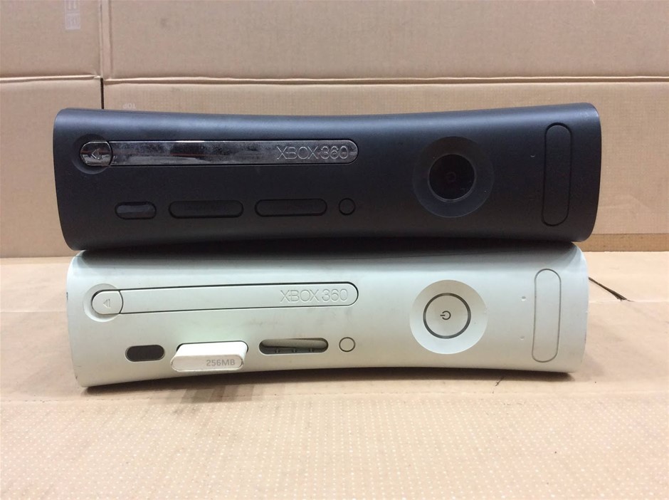 Microsoft Xbox 360 Video Game Console (Lot of 2)