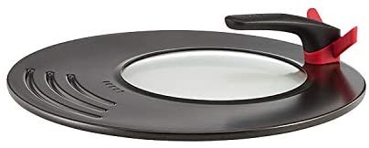 TEFAL Multi Size Lid, Model K0989614, Non-stick Coated Lid With Glass Windo