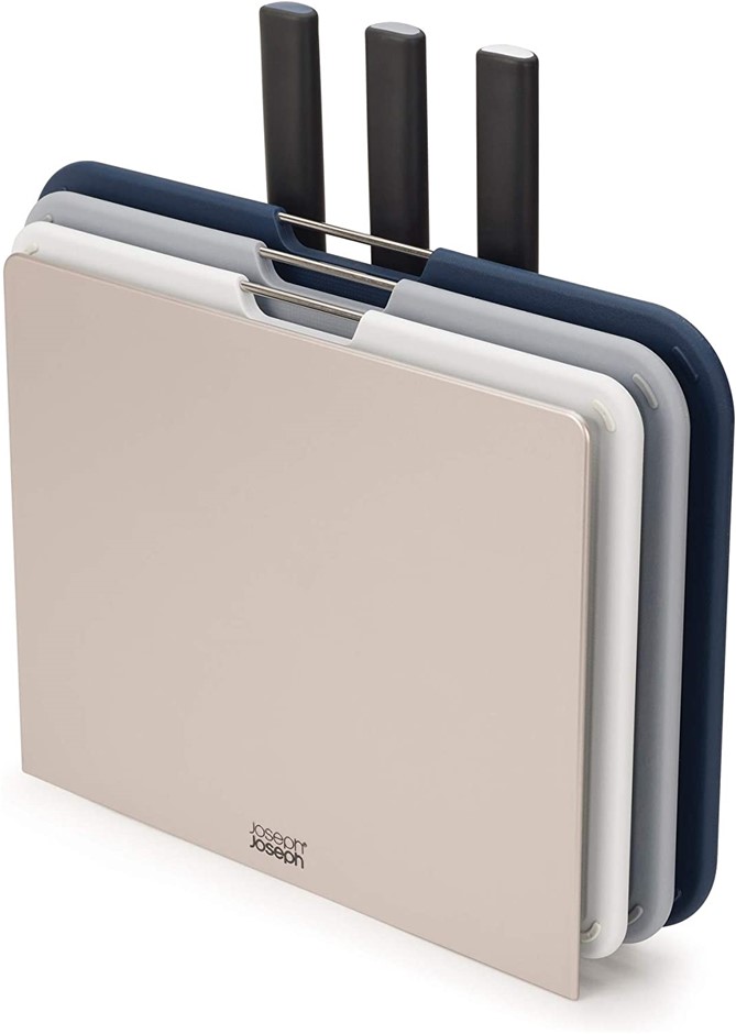 JOSEPH JOSEPH Nest Boards Plus 6-piece Knife and Chopping Board Set. NB: Sl