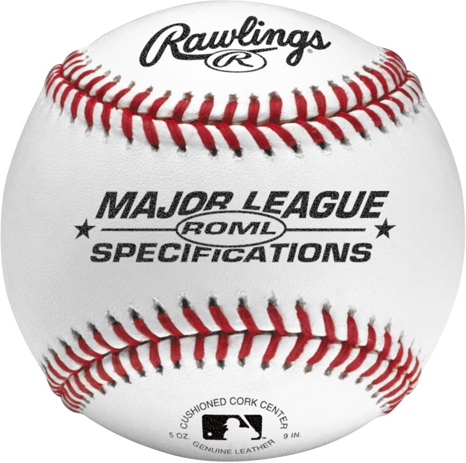 RAWLINGS ROML Major League Specifications Baseball (Pack of 12)
