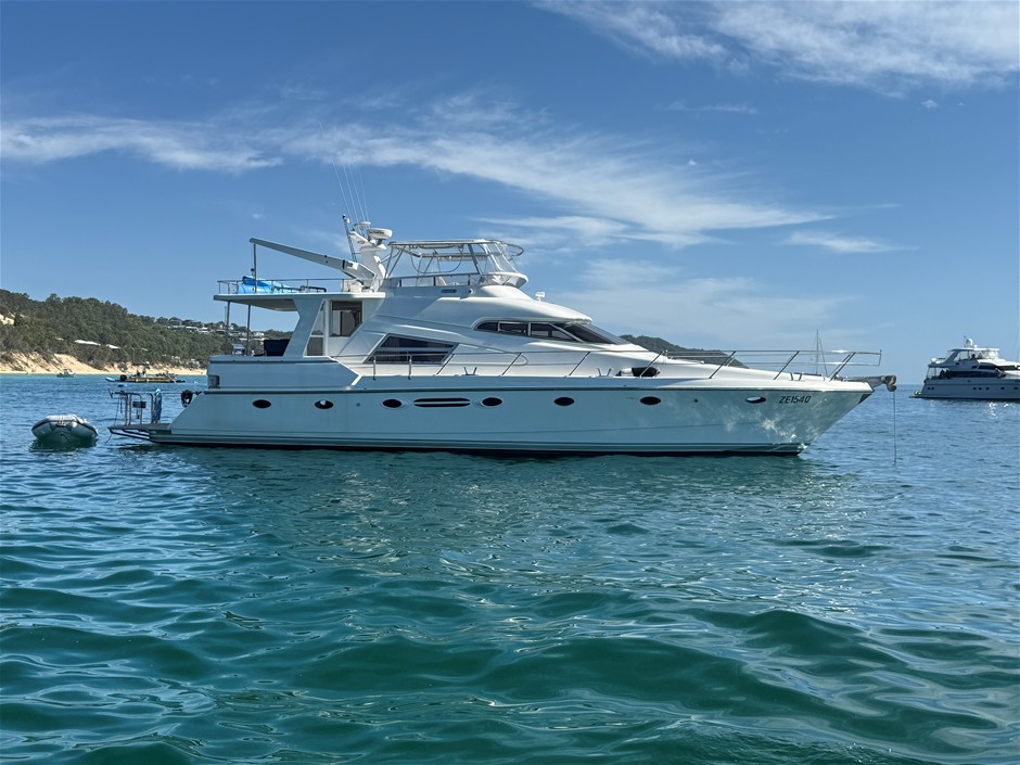 1997 Johnson Mediterranean Johnson 58 Euro Style Pilot House Motor Yacht