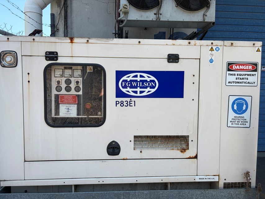 FG Wilson P83E1 Generator