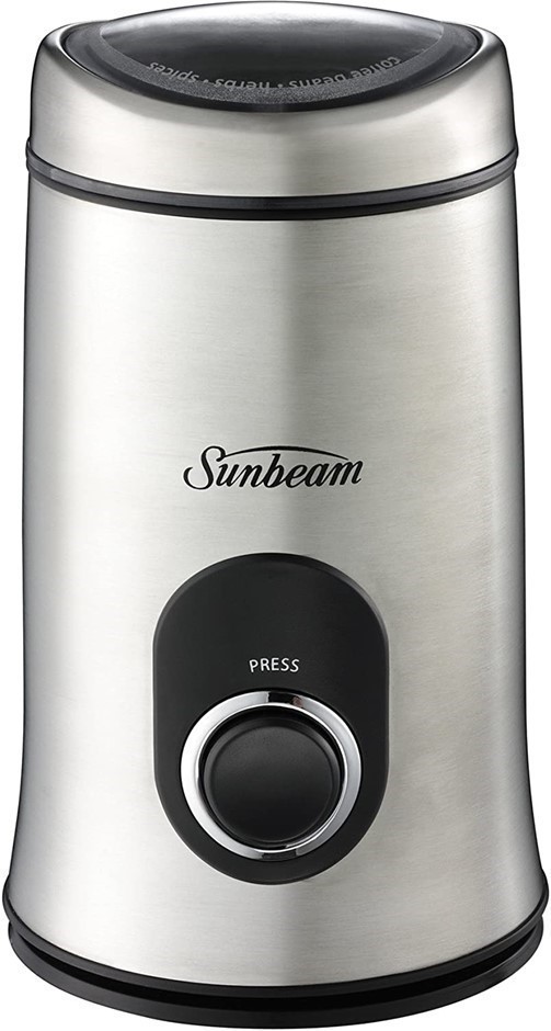SUNBEAM Multigrinder lI, 165W, One-Touch Control, Stainless, 11.5 x 11.5 x