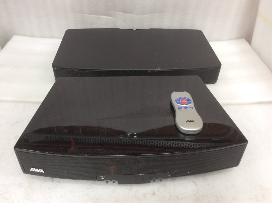 AWA TSP-02 Virtual Surround Speaker Deck + Bose 410376 Solo TV Sound System