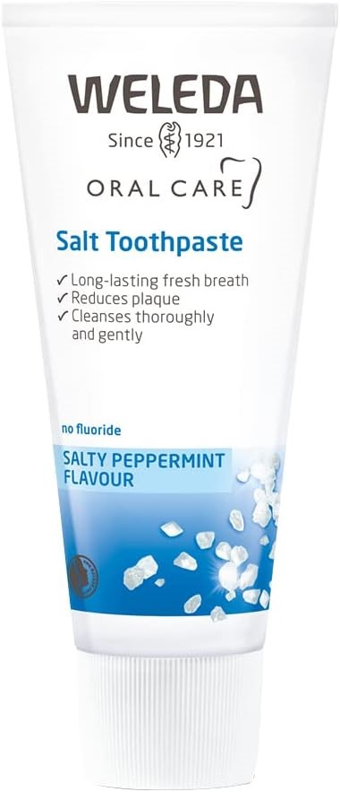 6 x WELEDA Salt Toothpaste, 75ml.
