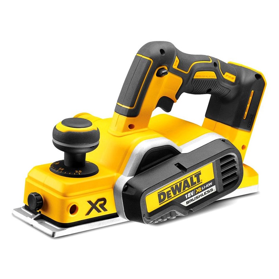 DeWALT 18V XR Li-ion Cordless Brushless Planer, Skin Only. Model DCP580N-XE