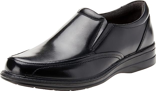 HUSH PUPPIES Men's Transit Dress Shoes, Size 8.5, Black Buyers Note - Disc