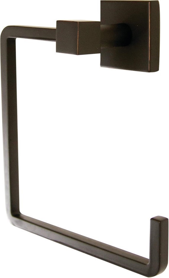 DESIGN HOUSE 581405 Karsen Contemporary Towel Ring for Bathroom Bedroom Clo