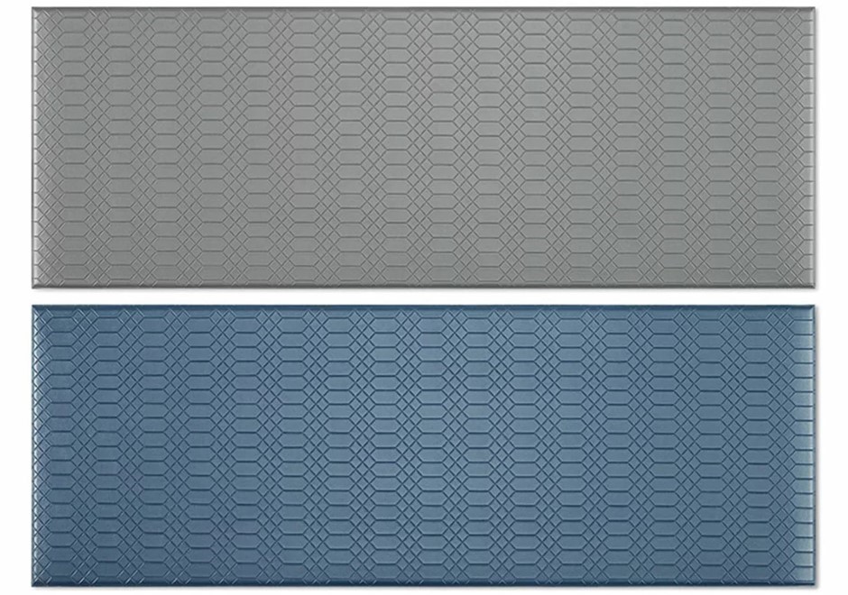 2 x Town And Country Kitchen Runner 51 x 140cm, Grey & Navy