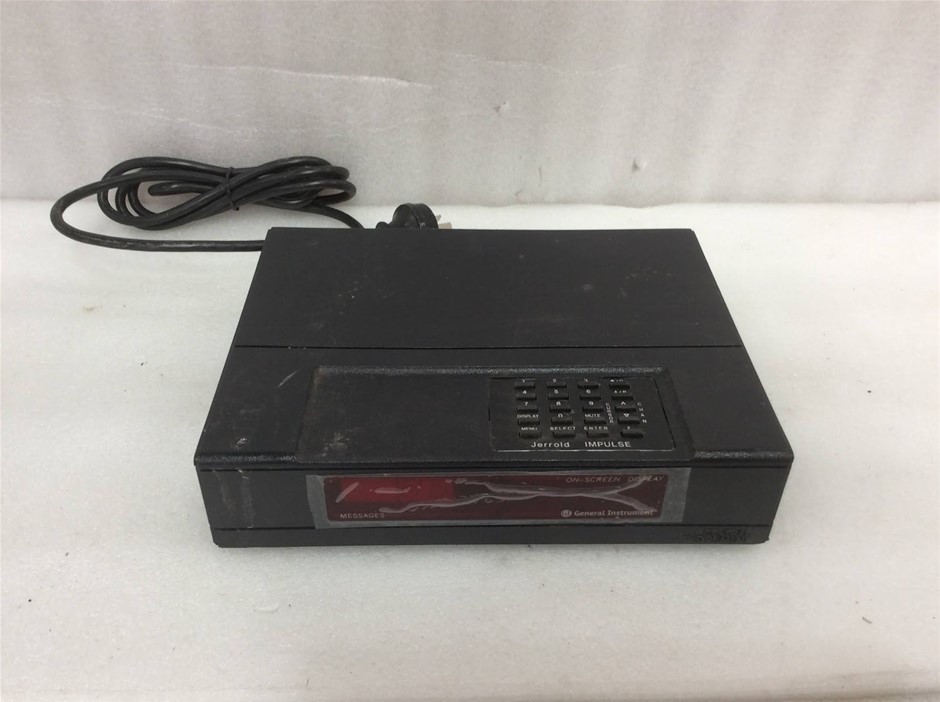 General Instrument Jerrold Impulse Cable Set Top Box