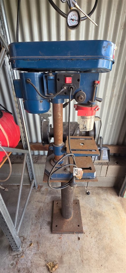 Toolex Pederstal Drill & Bench Grinder Combo C/N Stand
