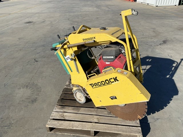 Paddock CC260 Walk Behind Concrete Cutter