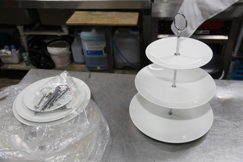 Ceramic 3 Tire Cake Stand