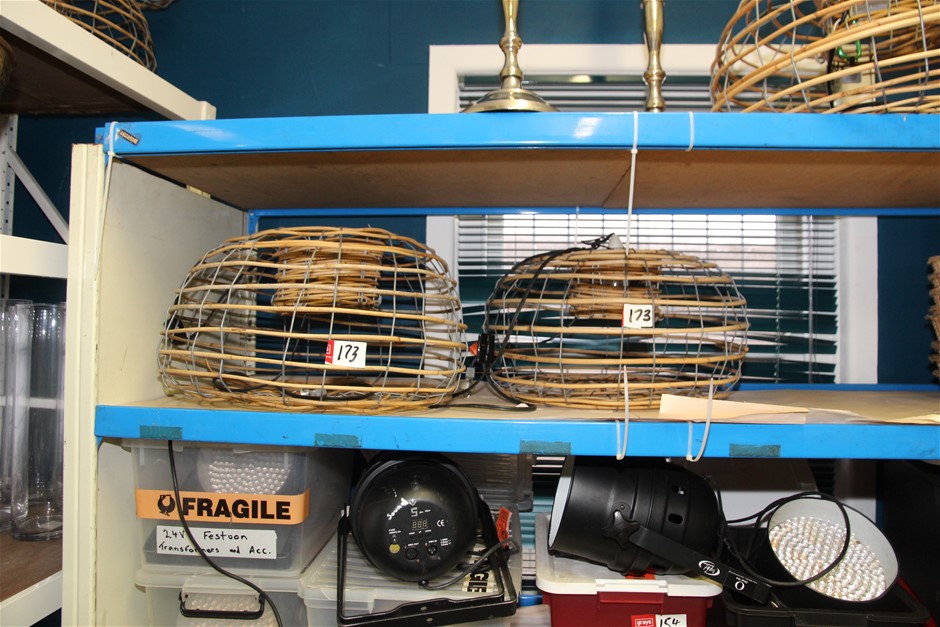 Lobster Pot Trap Lamps