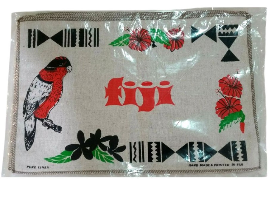 Set of 6x FIJI Pure Linen Placemats