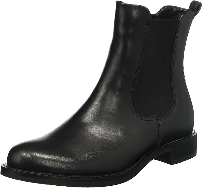 ECCO Women's Sartorelle 25 Ankle Boots, Size US6-6.5, Black, 266503 01001.