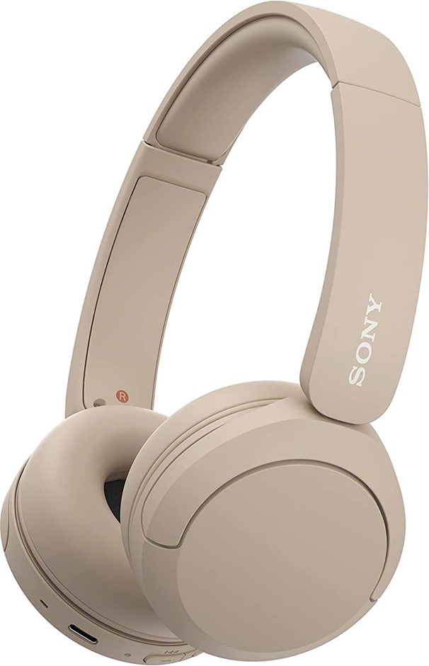 SONY WH-CH520 Wireless Headphones, Light Comfortable, on-Ear Style, Clear V