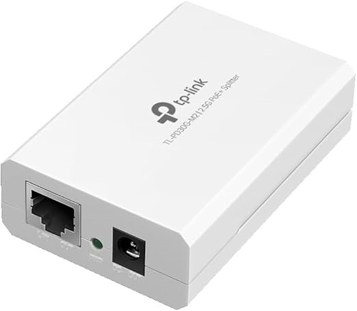 TP-LINK 2.5G PoE+ Splitter, IEEE 802.3af/at Compliant, 2.5Gbps, Selectable