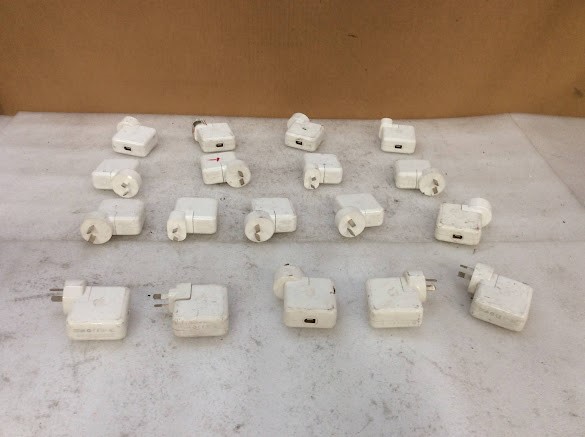 Apple Mixed Model Power Adapters (Lot of 18)