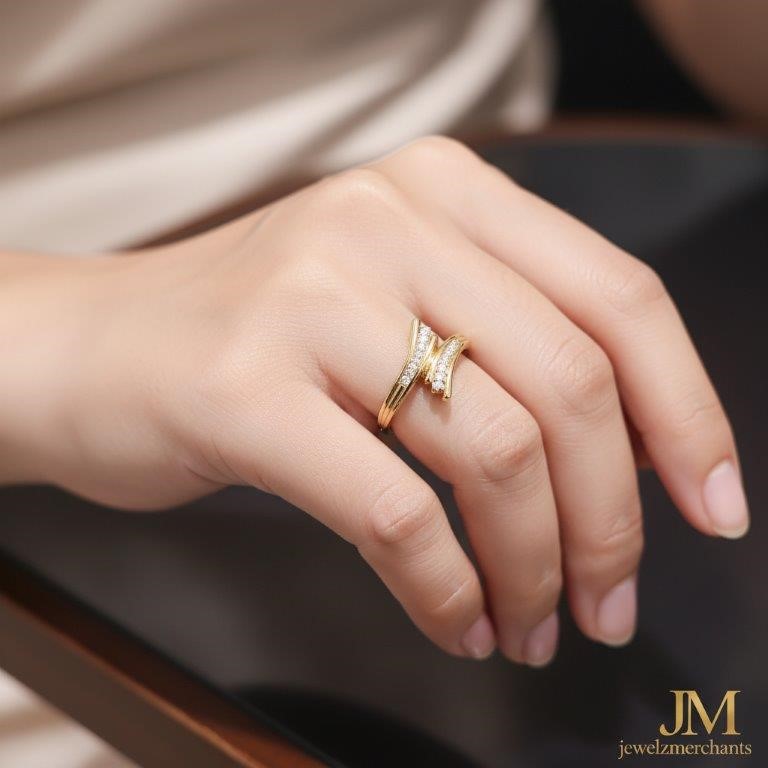 18K/Italy Solid Gold Filled Ring -(stamped 18K/Italy)-Warranty Quality