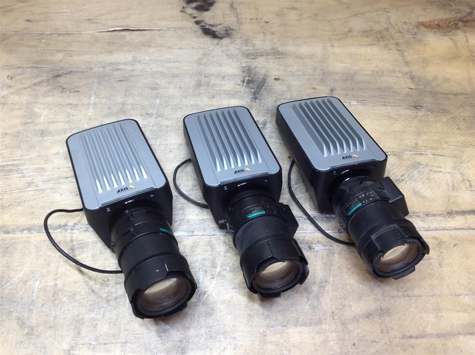 Axis Q1645 Barebone Network Camera (Lot of 4)