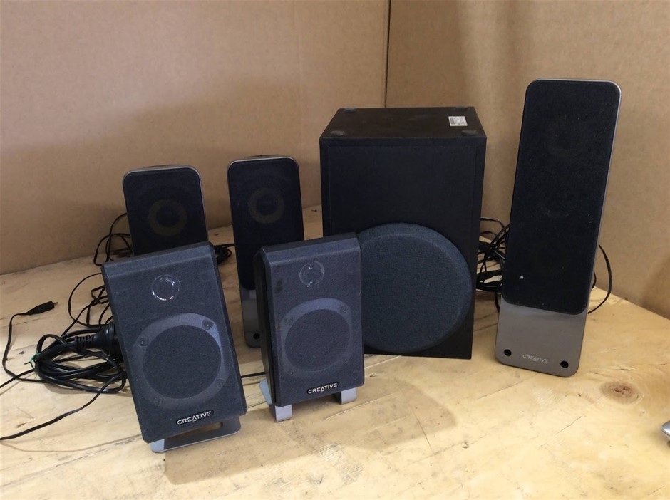 Creative Gigaworks T40 and T20 Computer Speakers + Creative Inspire T3000 2