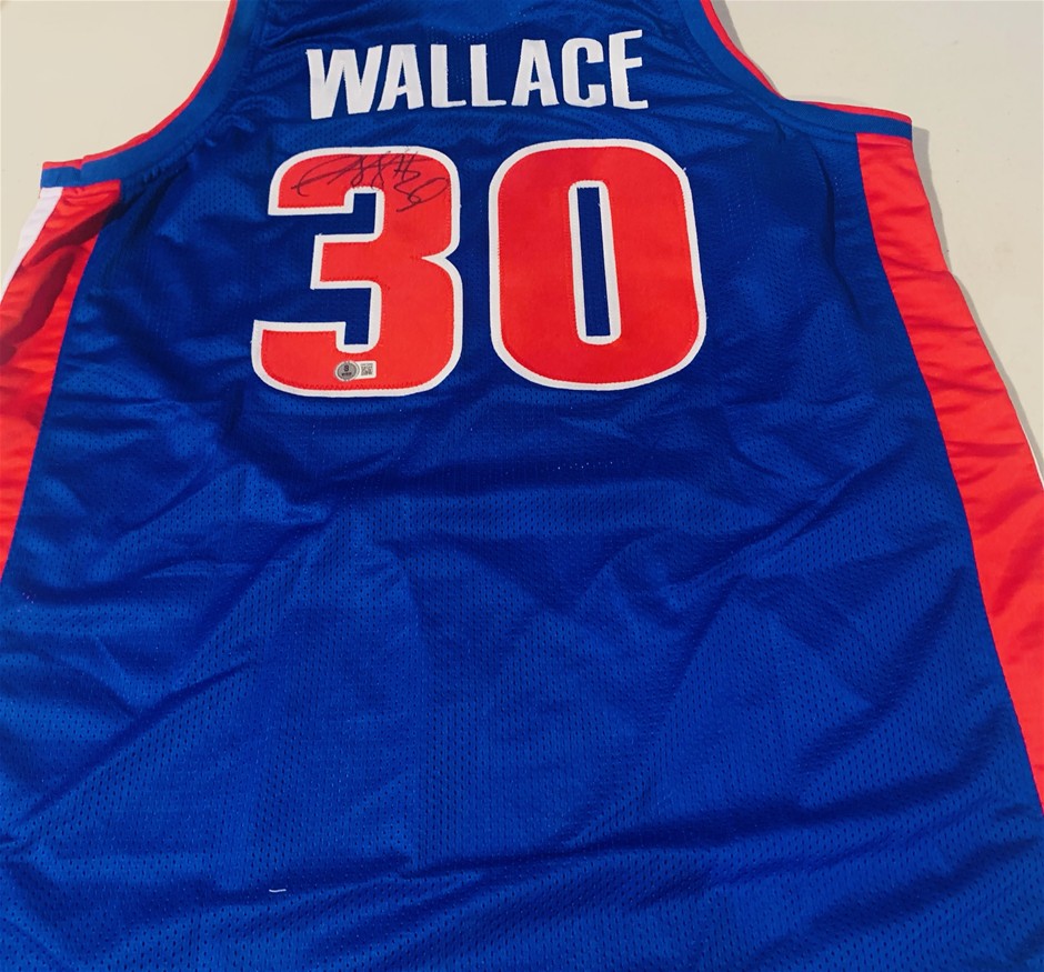 Rasheed Wallace signed Jersey - Beckett authentication