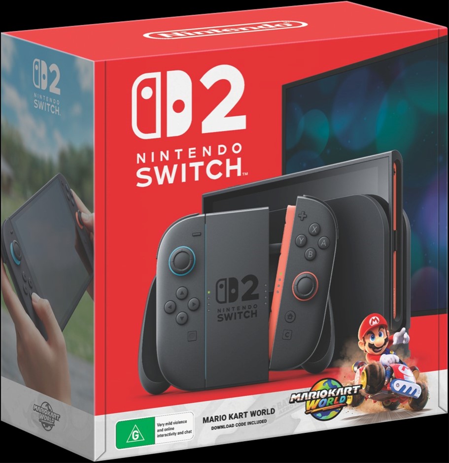 NINTENDO Switch 2 + Mario Kart World Bundle. Buyers Note - Discount Freigh