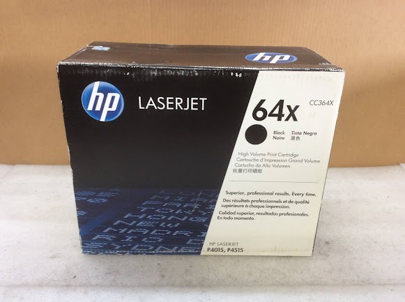 HP 64X CC364X Black Toner Cartridge New