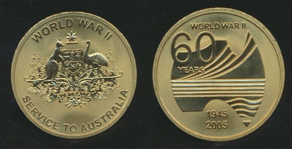 Australia: 2005 WWII Service to Australia 60th Anniv