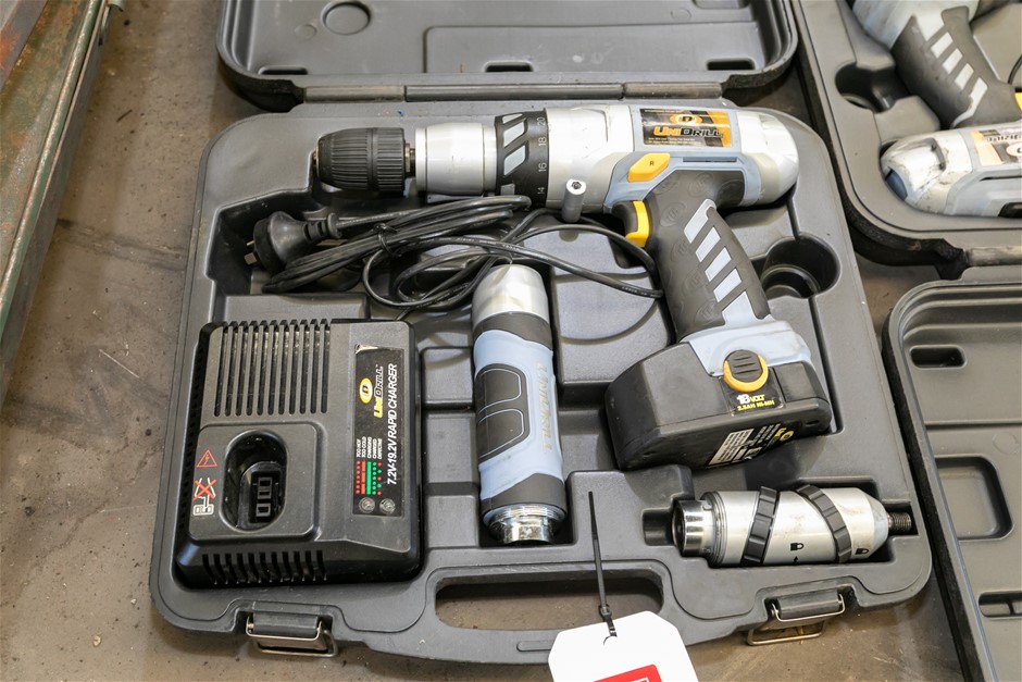 Unidrill UD-200 Cordless Drill Kit (18 Volt)