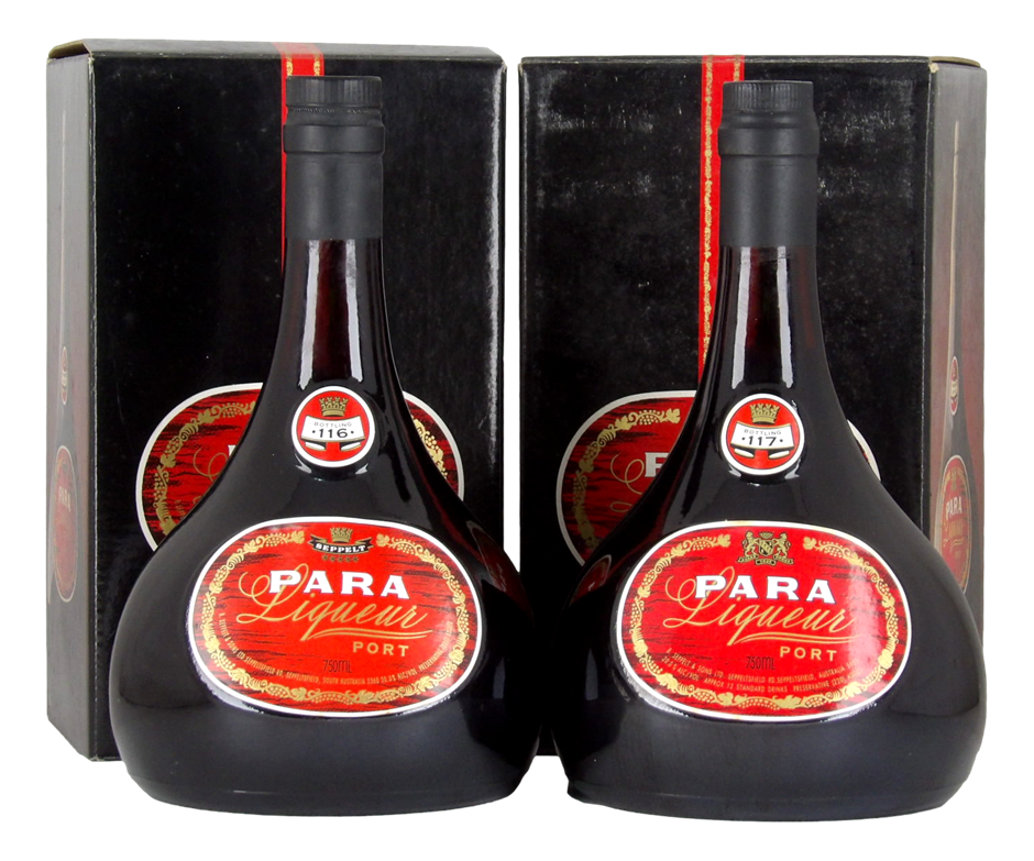 Seppelt Para Liqueur Port No.116/117 Old Liqueur Port (2x 750mL), SA.
