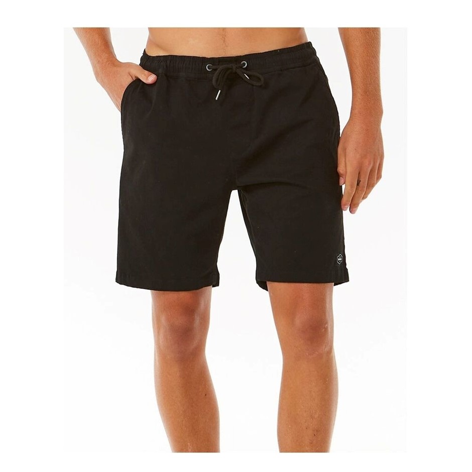 RIP CURL Men's Classic Surf 19" Volley Shorts - Black, Size XS. RRP: $69.99